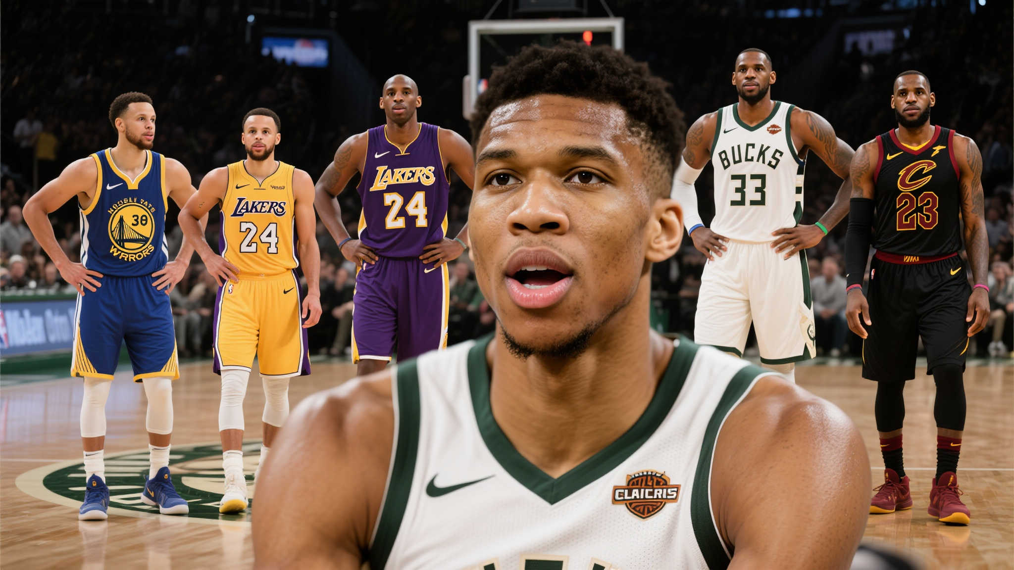 字母哥未选自己,力挺最强五人组:库里、科比、乔丹、杜兰特、詹姆斯 字母哥未选自己,力挺最强五人组:库里、科比、乔丹、杜兰特、詹姆斯