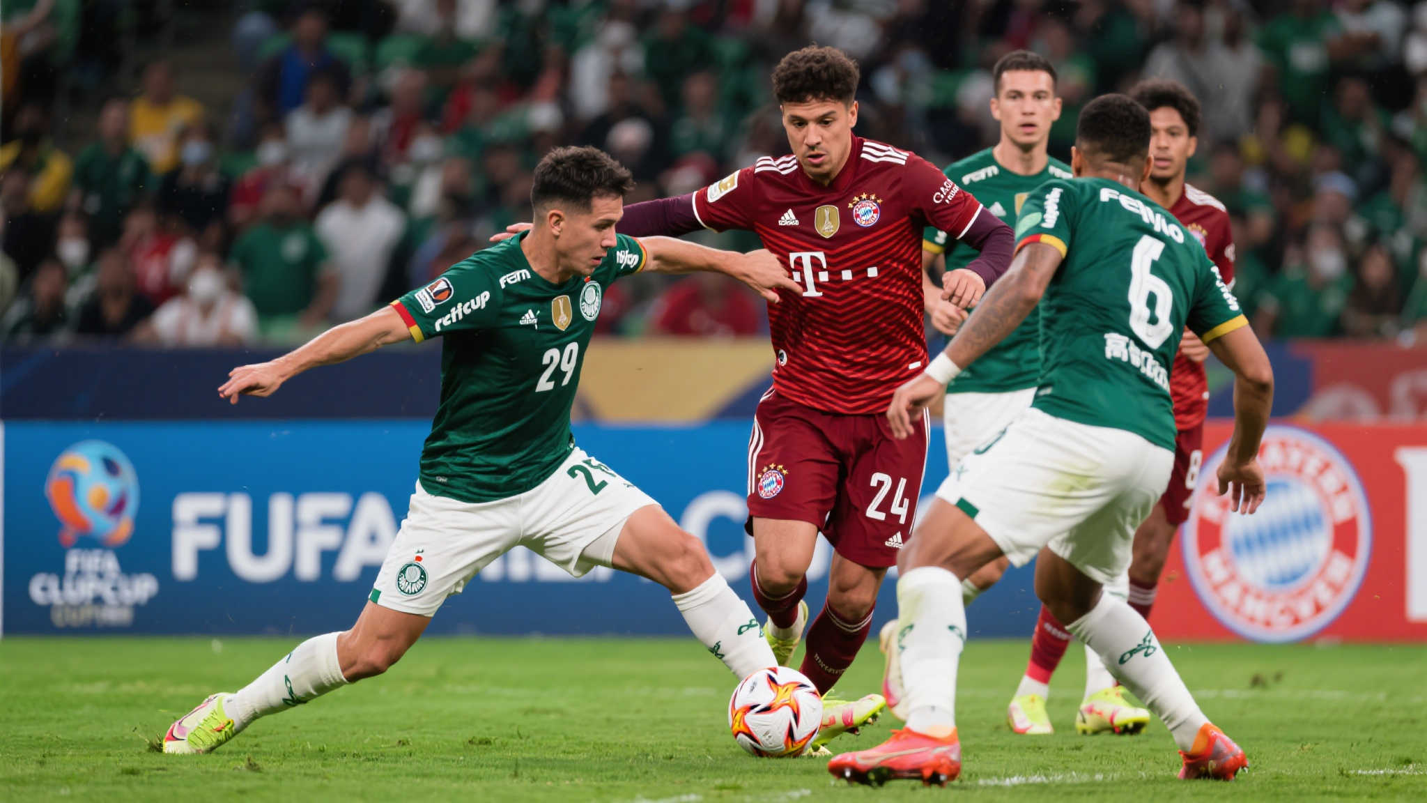 世俱杯首轮高压逼抢数据:拜仁29次领跑,帕尔梅拉紧随其后 世俱杯首轮高压逼抢数据:拜仁29次领跑,帕尔梅拉紧随其后