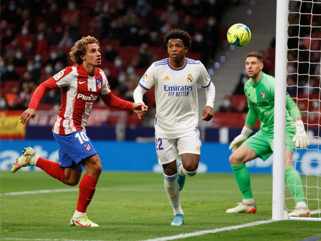 马德里德比巅峰对决:皇马与马竞历史交锋解析,决赛席位谁主沉浮 马德里德比巅峰对决:皇马与马竞历史交锋解析,决赛席位谁主沉浮